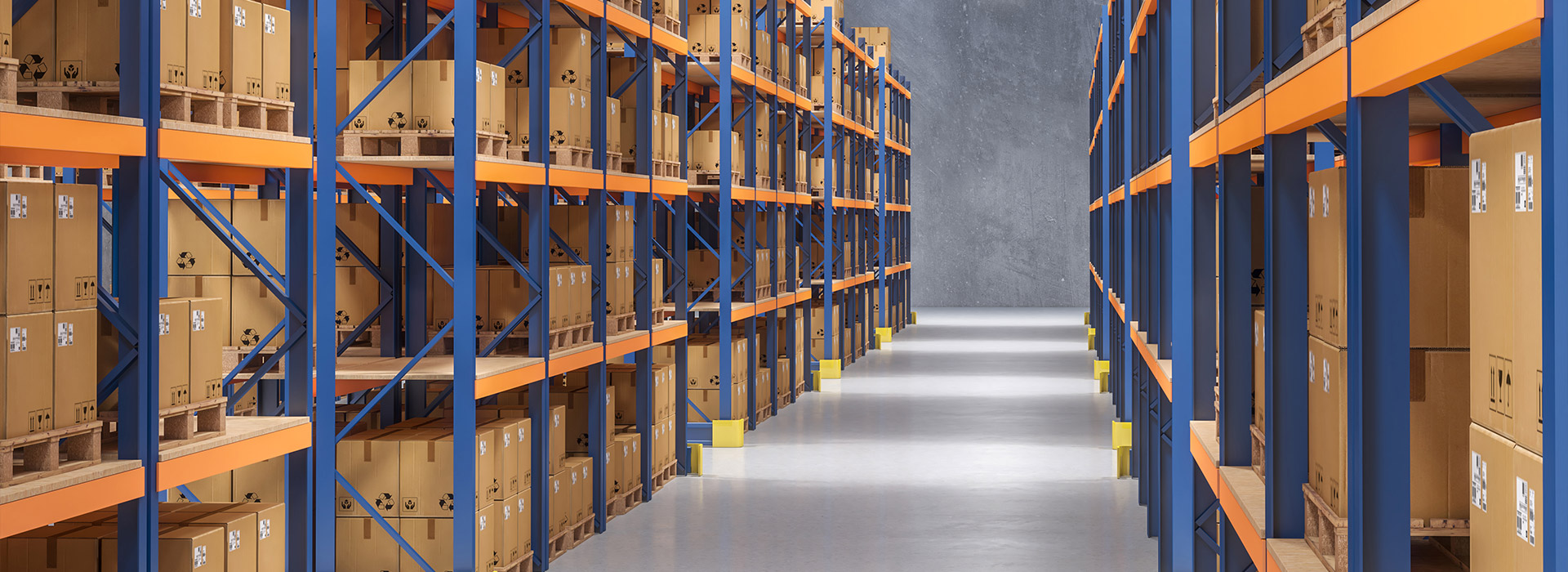 Pallet racks LAVA systems | Drive-In shelving system